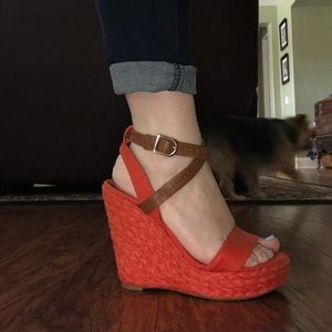 BCBG Wedge Sandals